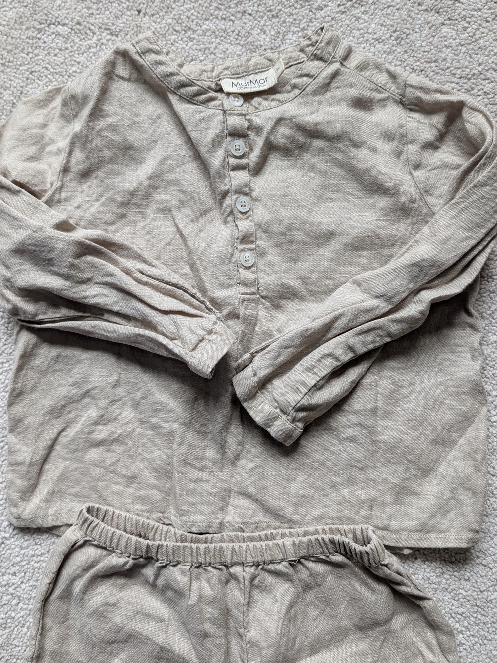 MarMar Copenhagen Kids Matching Linen Set
